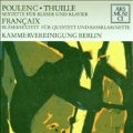 SEXTET FOR BRASS&PIANO:POULENC/FRANCAIX/