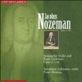 Jacobus Nozeman: Sonatas for Violin & Basso Continuo Op.2