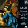 Bach: Trio Sonatas / Marion Verbruggen, Mitzi Meyerson
