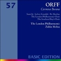 Basic Edition Vol.57 -Orff:Carmina Burana:Zubin Mehta(cond)/LPO