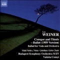 Leo Weiner: Csongor and Tunde Op.10