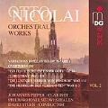 O.Nicolai: Orchestral Works Vol.2 - Overtures on "Ein Feste Burg ist Unser Gott" Op.31, Variations Brillantes Op.26, etc / David Stern, Philharmonie Sudwestfalen, Johannes Pieper