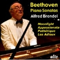 Beethoven: Piano Sonatas No.8, No.14, No.26, No.23 / Alfred Brendel(p)