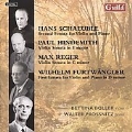 Violin Sonatas - H.Schaeuble, Hindemith, Reger, W.Furtwangler / Bettina Boller, Walter Prossnitz