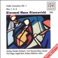 Giornovichi: Violin Concertos Vol 1 / Yeager, Satris, et al