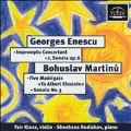 Enescu, Martinu: Violin Sonatas / Kless Rudiakov Duo