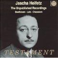 Jascha Heifetz - The Unpublished Recordings