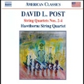 David L.Post: String Quartets No.2-No.4, Fantasia on a Virtual Choral