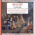 Mozart: Quartuors / Manceau, Prado, Chartron, et al