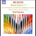 Busoni: Piano Music Vol.7
