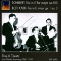 Schubert: Piano Trio No.2 Op.100; Beethoven: Piano Trio No.3 Op.1-3