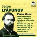 Sergei Lyapunov: Piano Music
