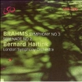 Brahms: Symphony no 3, etc / Bernard Haitink, London SO