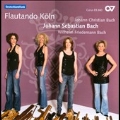J.S.Bach: Art of Fugue No.1, No.4, No.9, No.18; J.C.Bach: Quartet Op.19-3; W.F.Bach: Duet Fk.54, etc