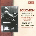 Brahms: Piano Concerto No.1 Op.15; Mozart: Piano Sonata No.13 K.333 / Solomon, Lorin Maazel, RAI Turin Orchestra