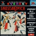 Shostakovich: Symphonies 6 & 9 / Boult, Sargent, London SO