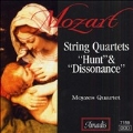 Mozart: String Quartets "Hunt," "Dissonance" /Moyzes Quartet