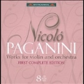 Paganini: Works for Violin & Orchestra - First Complete Edition / Massimo Quarta, Genoa Teatro del Carlo Felice Orchestra, Salvatore Accardo, Franco Mezzena, etc