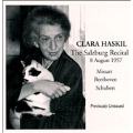 Clara Haskil - The Salzburg Recital - 8 August 1957