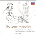 Poulenc:Melodies -Banalites/Fiancailles pour Rire/Le Bestiare ou Cortege d'Orphee/etc (1992-98):Catherine Dubosc(S)/Pascal Roge(p)/etc