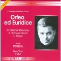 Gluck: Orfeo ed Euridice (1967/Carnegie Hall) / Jonel Perlea(cond), American Opera Society Orchestra, Dietrich Fischer-Dieskau(Br), Elisabeth Schwarzkopf(S), etc