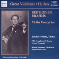 Great Violinists - Beethoven, Brahms / Heifetz