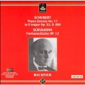 SCHUBERT:PIANO SONATA NO.17/SCHUMANN:FANTASIESTUCKE:SVIATOSLAV RICHTER(p) (1956)