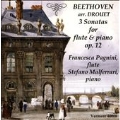 Beethoven arr. Drouet: 3 Sonatas for Flute & Piano Op.12