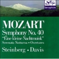 Mozart: Symphony no 40, Eine Kleine Nachtmusik, etc / Davis