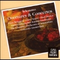 Telemann: Overtures and Concertos / Frans Bruggen(bfl), Frans Vester(fl), Paul Doctor(va), etc