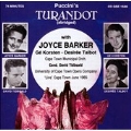 Puccini: Turandot (Abridged) / Tiboald, Barker, et al