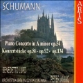 Schumann:Piano Concerto in A minor op.54, Konzertstucke op.86, 92,134/Benedetto Lupo, Peter Magg, Orchestra della Svizzera Italiana
