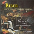 Biber:Harmonia Artificioso-Ariosa I-VI -Partia No.1-No.6:Jorg-Michael Schwarz(cond&vn)/Rebel