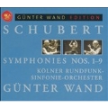 Guenter Wand Edition - Schubert: Symphonies 1-9 / Wand, et al