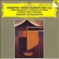 Prokofiev: String Quartets nos 1 & 2, etc / Emerson Quartet