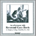 An Afternoon with Reverend Gary Davis at Allegheny College, Meadville, P.A., 1964