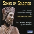 Salamone de' Rossi: Songs of Solomon