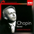 Recital 1960, etc - Chopin / Francois, Barbizet