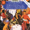 Popov: Symphonies no 1 & 2 / Provatorov, Moscow State SO
