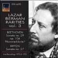 Lazar Berman Rarities Vol.3