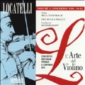 Locatelli: L'Arte Del Violino Vol 4 / Tenenbaum, Kapp, et al