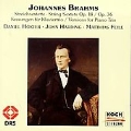 Brahms: String Sextets - Versions for Piano Trio / Hoexter