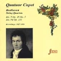 Strings - Beethoven: String Quartets / Quatuor Capet