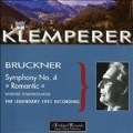 Bruckner : Symphony No. 4 / Klemperer & VSO