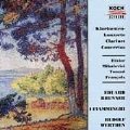Rivier, Tomasi, et al: Clarinet Concertos / Brunner, Werthen