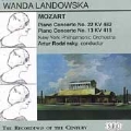 Sirio - Wanda Landowska - Mozart: Piano Concertos no 22, 13