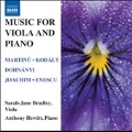 Music for Viola and Piano - Martinu, Kodaly, Dohnanyi, etc