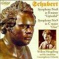 Schubert: Symphony no 8 & 9, Marche Militaire / Mengelberg