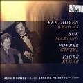 Beethoven, Brahms, Suk, Martinu, Popper, Ginzel, Faure, Elgar: Cello Works