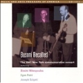 Busoni Recalled - The 1941 New York Commemorative Concert